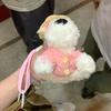 Plush Plush Puppy Doll Ring Box Display Couple Rings Holder Engagement Ring Box  Jewelry Organizer