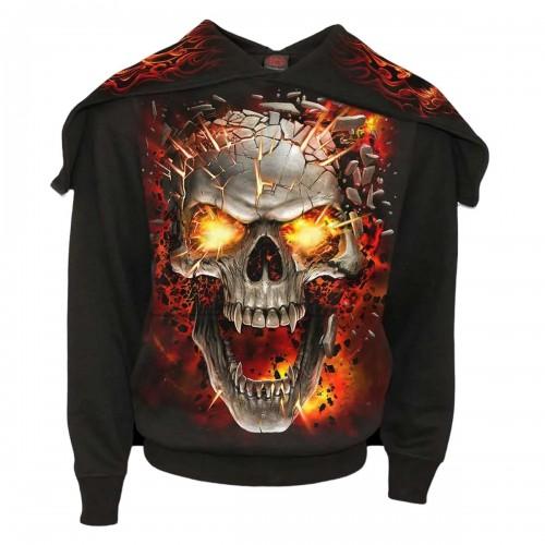Толстовка Spiral Direct Unisex для взрослых Skull Blast