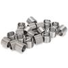 20Pcs Thread Repair Reducer Nut Thread Conversion Sleeve Bushing Screw Fastening M12 X 1.251.5D