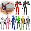 Dummy 13 Action Figure 3D Printed Multi-Jointed Movable Figure Parent-Children Game 3D Printed Mannequin Desktop Decorations