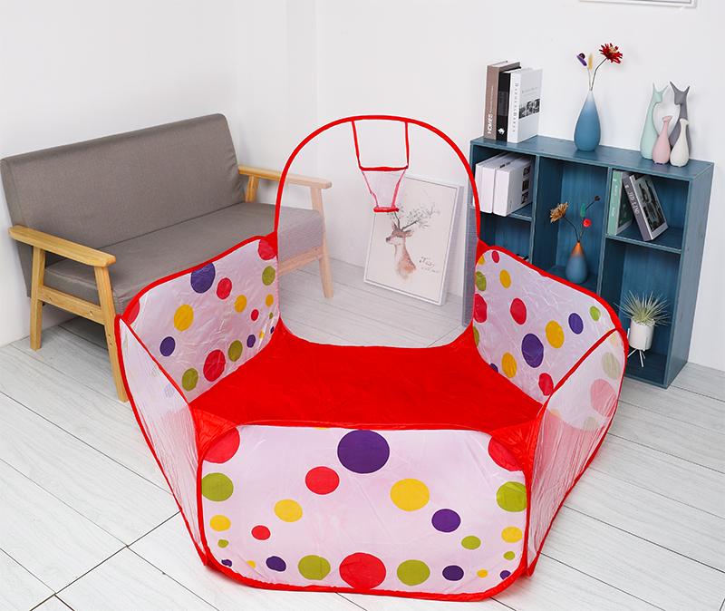 1.5M/1.2M/0.9M Манеж для детей, младенцев, бассейн с шариками с корзиной, игровая палатка, яма с океанскими шариками, портативные игрушки для помещений, для девочек