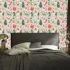 Forest wallpaper with animals in love for the living room and bedroom 50x1000