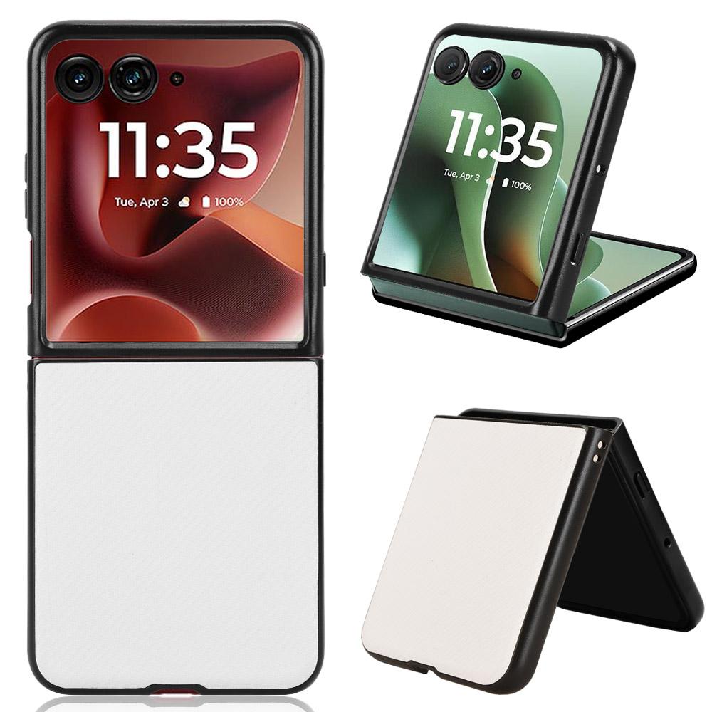 Для Motorola Razr 60 Ultra 5G Чехол Текстура углеродного волокна Противоударный PU+PC Чехол для телефона