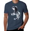 Watercolor Standing Okapi Tshirt Trendy Print Short Sleeve Tshirt