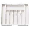 Dinnerware Storage Box Retractable Classification Organization Large Capacity Tableware Tray Cosmetic Jewelry Stationery Drawer