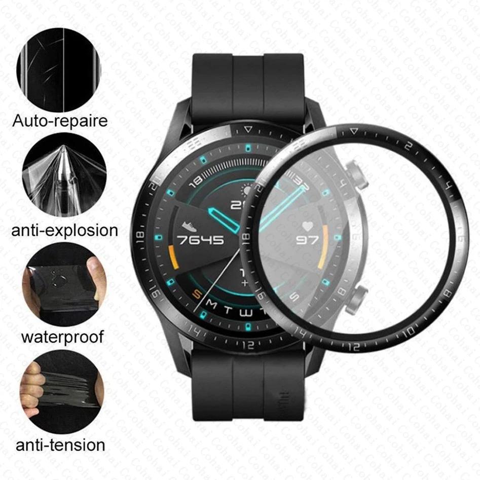 20D мягкое стекло для Huawei Watch GT 3 2 GT3 GT2 Pro 46 мм 42 мм бегунок защитная пленка для экрана аксессуары для смарт-часов