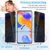 2 Pieces!9H Privacy Screen Protector For Redmi Note 7 8 9 10 11s 12 Pro Anti-spy Tempered Glass for Redmi 10 10C