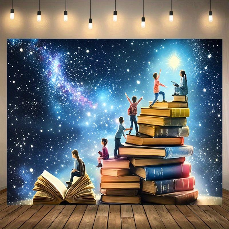 2D самолет 1 книга для скалолазания в качестве украшения для вечеринки с фоном мечты