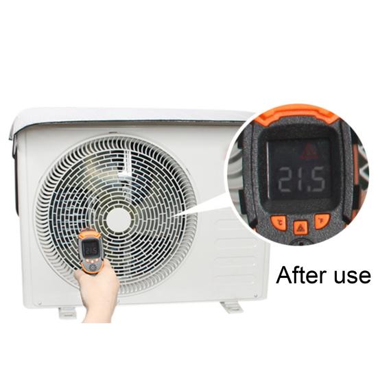 Удобный водонепроницаемый прочный двухслойный защитный экран для кондиционера переменного тока на лето