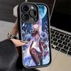 Чехол для телефона iPhone 17 Air 16E 15 16 Pro Max Genshin Impact Ganyu Чехол 14 Plus 13 12 Mini Мягкий Силиконовый Fundas