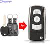 Jingyuqin 3/4 Buttons Modified Flip Remote Key Shell Case Cover For Hyundai Elantra Sonata Carens NF 2009 For KIA LOTZE 2006