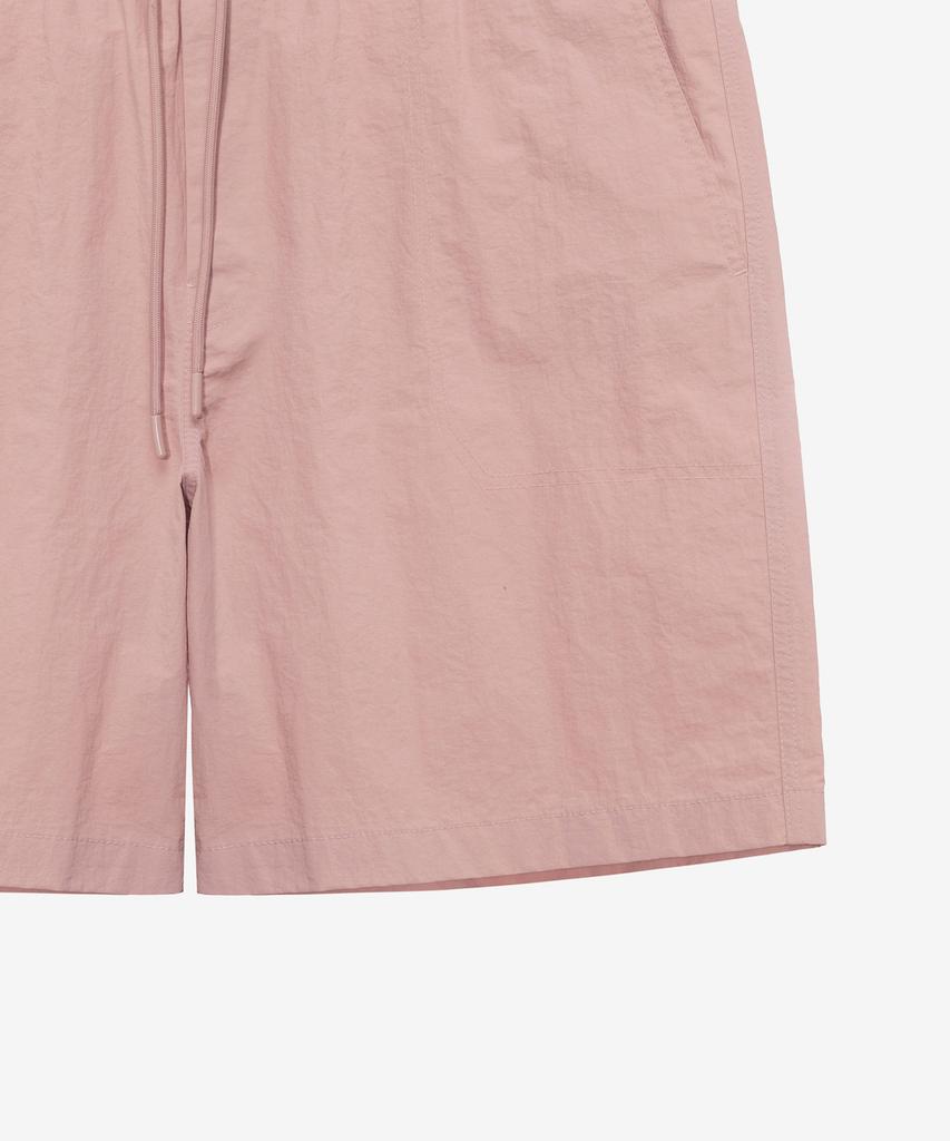 BASIC HOUSE Uni Nylon String Band Half Pants Pink Lzhp3103 (B Type)