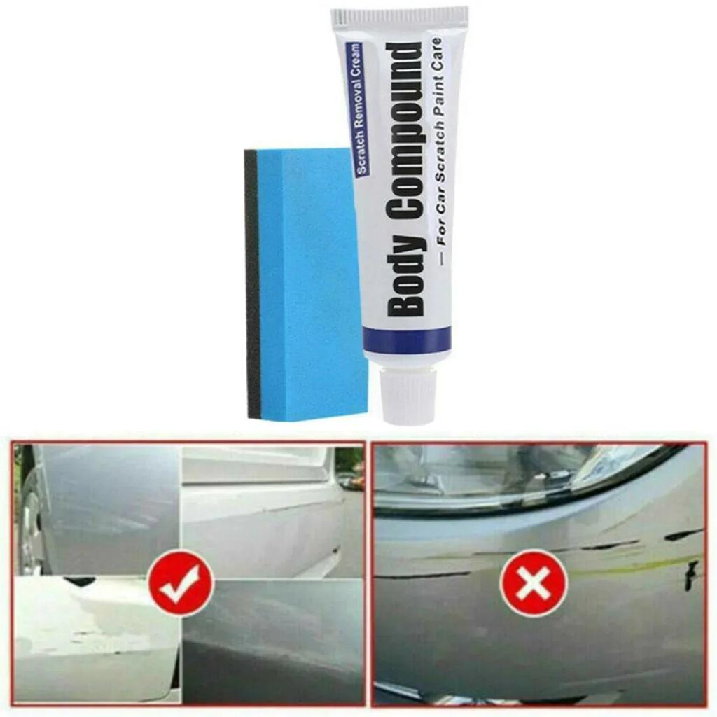 1set Car Repair Car Scratch Remover Cleaner Compound Wax Polishes Care For Autos Body Paint Repair Car Accessories Universal