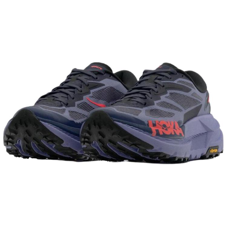 Hoka One One Mafate X Comfortable Fitting Running Shoes Women sneaker Purple 1162010-BYJ