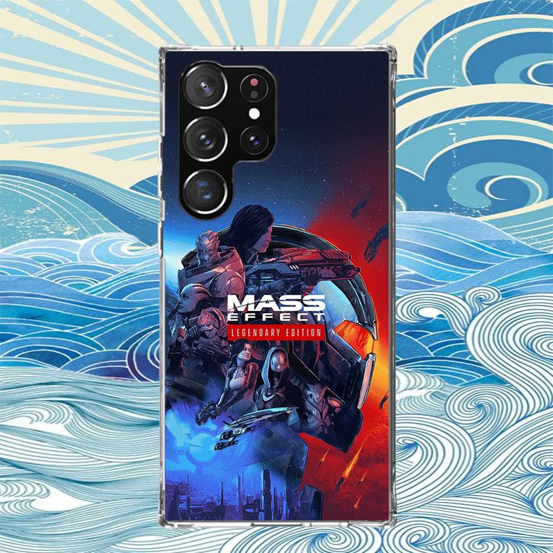 Чехол для телефона N7 Mass Effect для Samsung Galaxy S25 S24 S23 Plus S22 Ultra S21 S20 FE S10 + S25 Edge Funda Shell Coque Galaxy S25 S