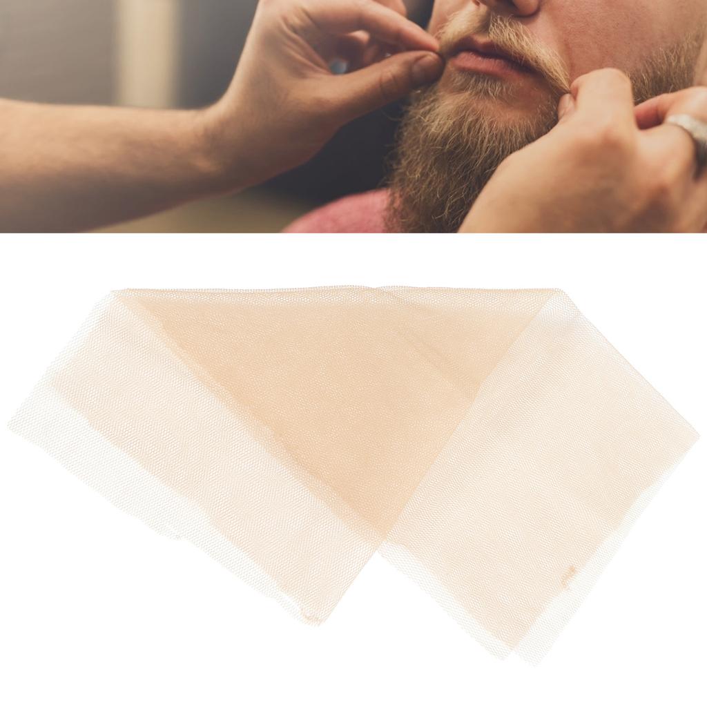 30x30cm Film Makeup Lace Net Lace Wig Fake Beard Lace Closure Making Supply Accessory