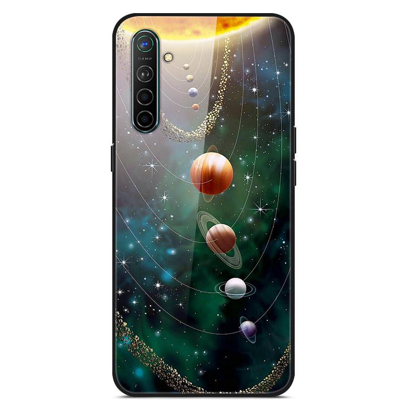 Для OPPO Realme XT Закаленное Стекло Чехол Мягкий Бампер Жесткий Funda Для OPPO Realme 6 Pro Realme X2 XT Чехол для Телефона Realme6 Задняя Крышка