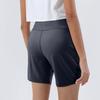 Women's  Running Shorts Workout Sport Layer Active Shorts With Pockets