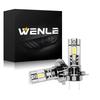 Светодиодная лампа для фары WENLE Ultra Stealth H7, Совместима с новым техосмотром, Белый 6000K,