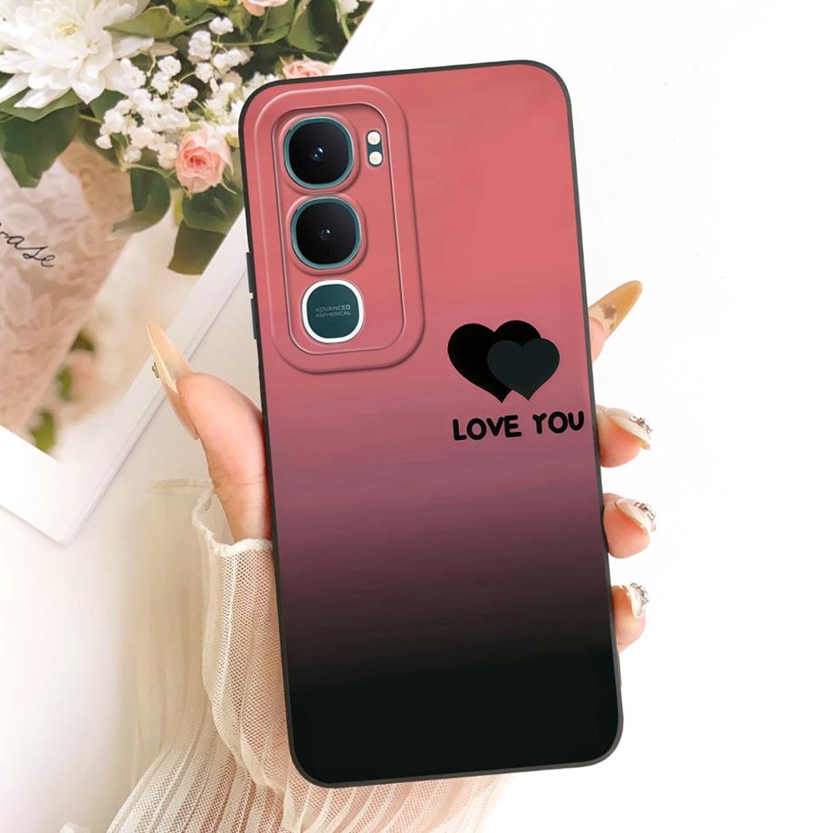 Чехол для телефона 'Бабочка Любовь Сердце Бант' для Vivo Y31 2025 V2521 Задняя крышка для Vivo Y21d Y31 2021 VivoY31 Мягкий с защитой камеры Funda