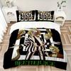 3pcs Beetlejuice Duvet Cover Set, 1 Duvet Cover + 2 Pillowcases (No Insert), High-Definition Print for All Seasons,Durable yy251103074