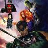 Юные Титаны Найтвинг Робин Аркхем Найт Совместим с минифигурками Marvel Игрушка DC Фильм Загадочник Черный Флэш Строительные блоки Обучающие игрушки