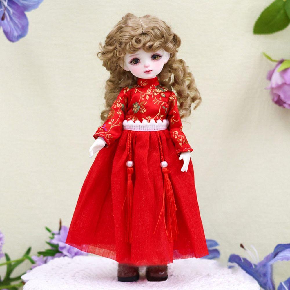 DIY 1/6 BJD Doll Clothing Pretty Doll Dress Casual 30cm Doll Clothes (No Dolls and Shoes)