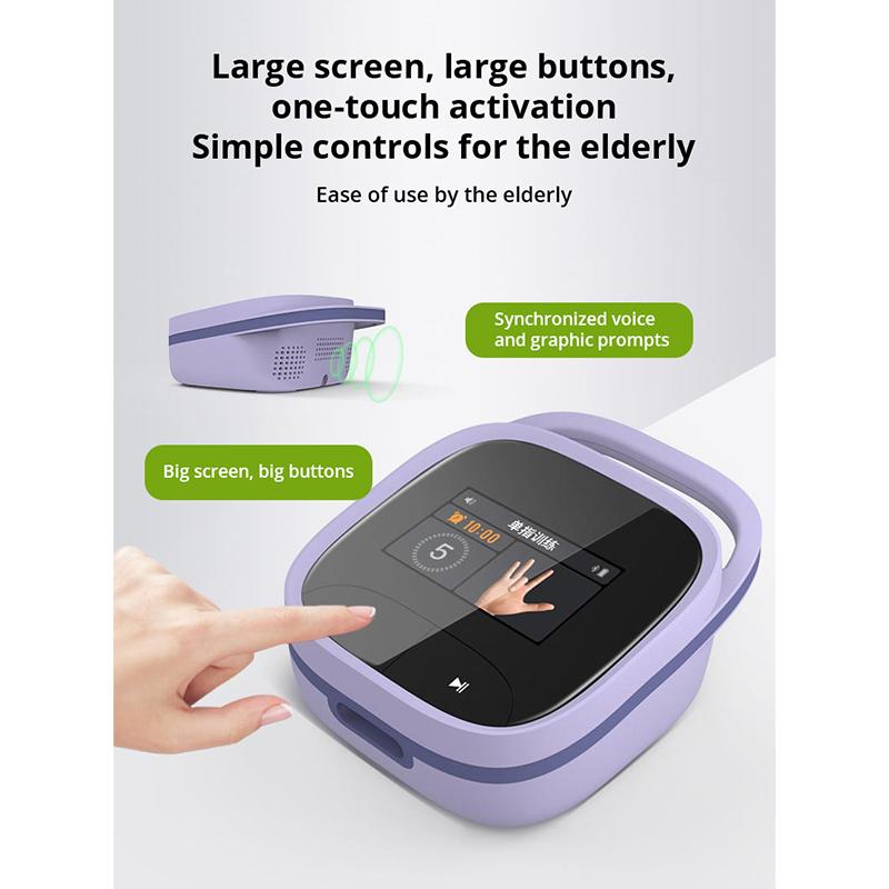 Профессиональные интеллектуальные тренировочные роботизированные перчатки для реабилитации с голосовыми подсказками, реабилитационное устройство, тренажер для пальцев, массажер для рук