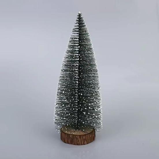 Мини-елка Искусственная новогодняя елка с напылением снега и сосновыми иголками Праздничный домашний офис