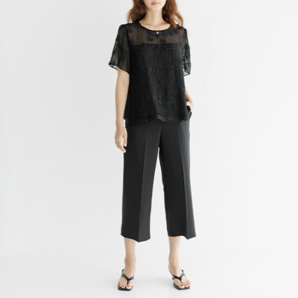 Dedra Embroidered Blouse Tbf3192 Up To 100 Size