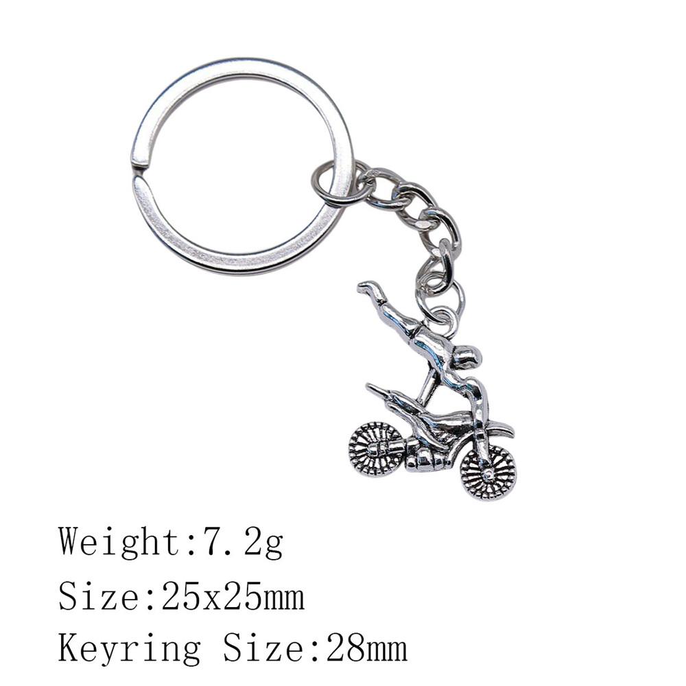 Новый год Женский брелок Йога Спортивный брелок Дешевые вещи Цепь Мужчина