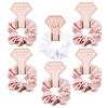 1/6pcs Wedding Gift Bridesmaid Hair Ties Bridal Shower Team Bride To Be Decoration Bachelorette Hen Party Supplies Favors