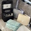 Large Capacity Minimalist Makeup Organizer Bag with Hook
