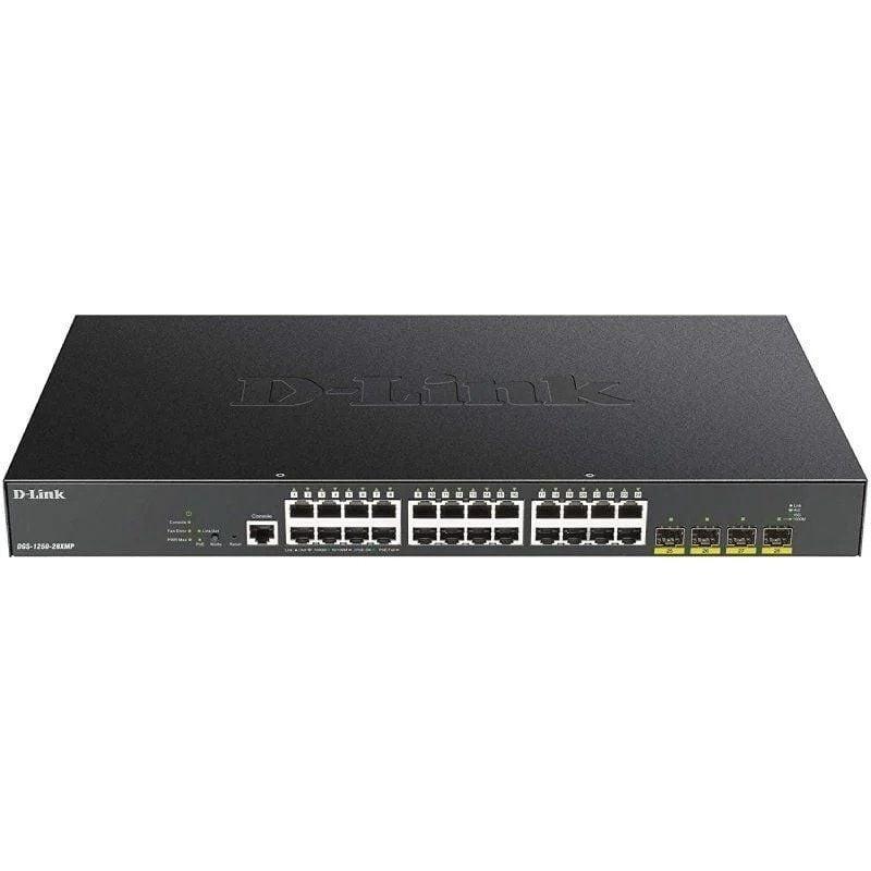 DLINK - Managed Switch D-link Smart Dgs-1250-28xmp 28 Ports/ Rj-45 10/100/1000 Poe/ Sfp