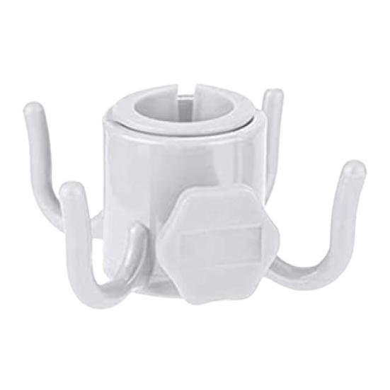 Parasol Hook Stable Portable Hard Wear-resistant Versatile Space-saving Multicolor Four Feet Beach Umbrella Hook Outdoor Supply