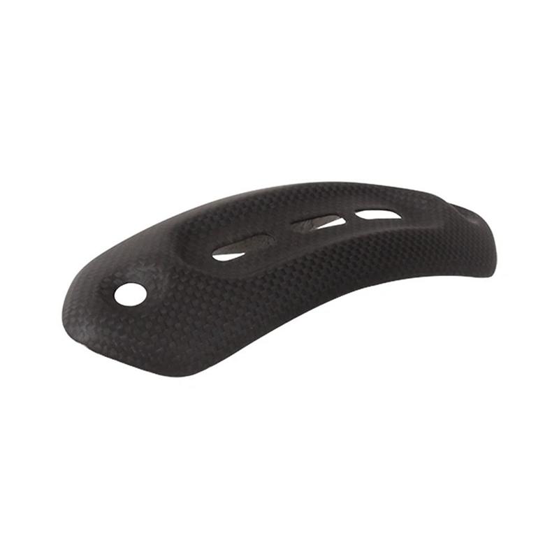 Real Carbon Fiber Motorcycle Accessories Exhaust Cover Protector Heatshield For DUCATI Hypermotard 950 939 821 RVE SP-A87Q
