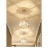 Подвеска 2 шт. золото K-12 (ПЛАФ. МОНТАЖ) Хрустальная каменная люстра