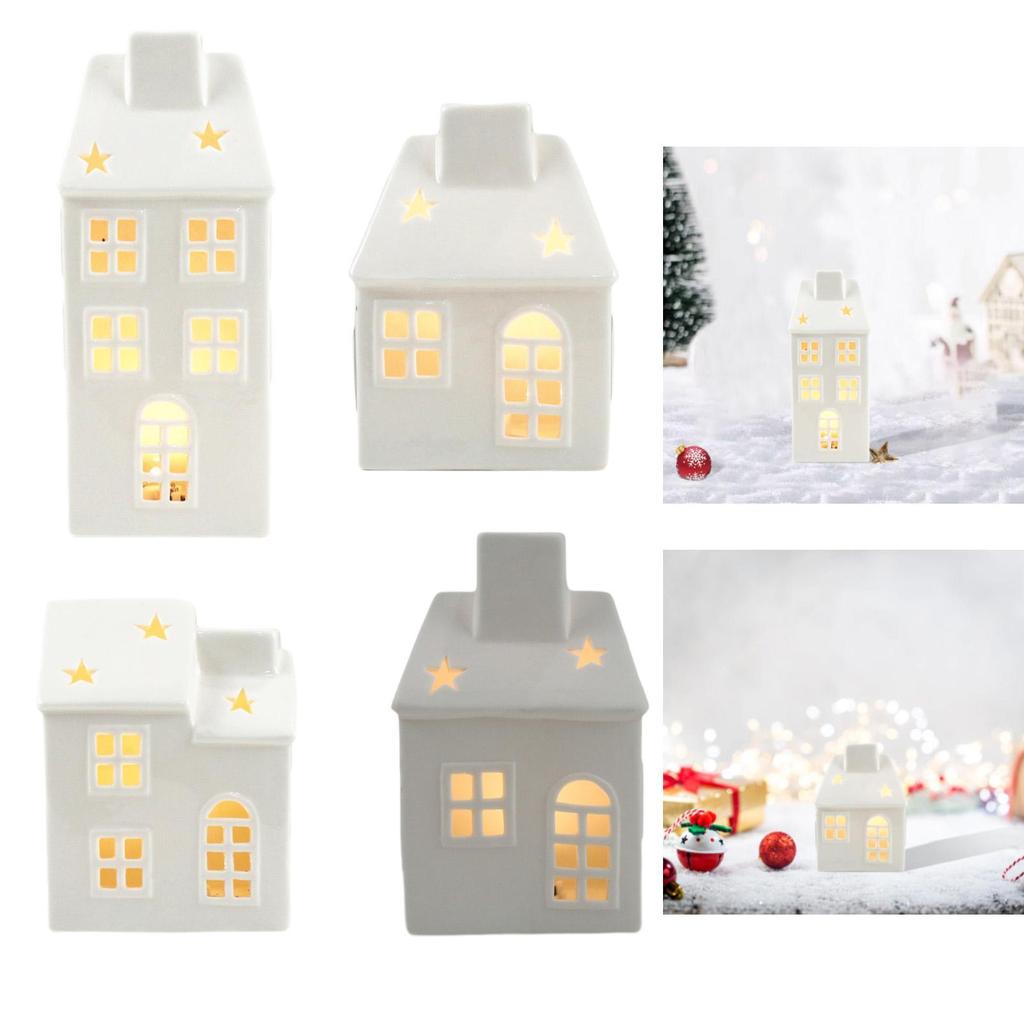 Рождественский домик Орнамент Искусство Ремесла Спальня Внутреннее Зимнее Белое Рождество Фермерский дом