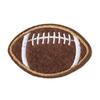 12 Pcs/Set Embroidered Patches Football Patches Iron On/Sew On Appliques Craft Supplies for Clothing Repair