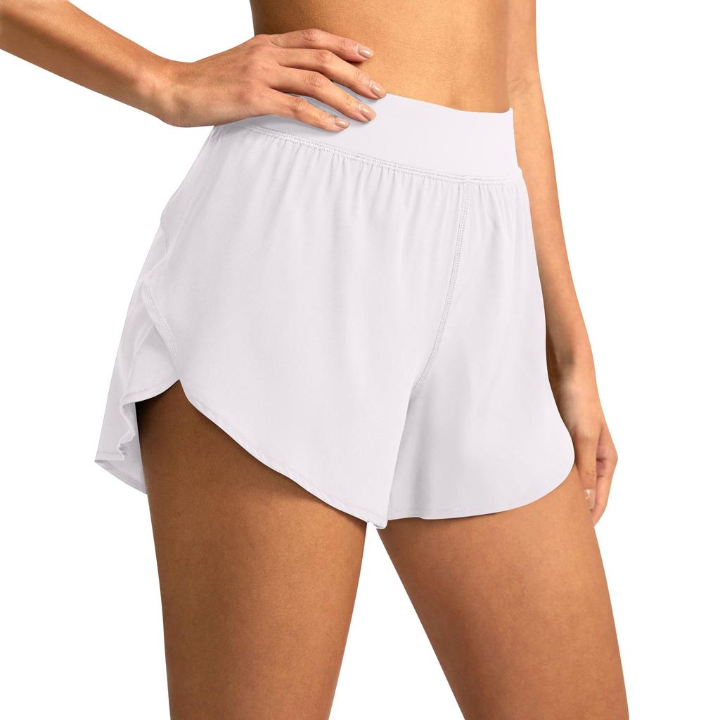 Athletic Shorts For Women Summer High Waist Quick Dry Workout Gym Shorts Loose Fit Layer Running Shorts