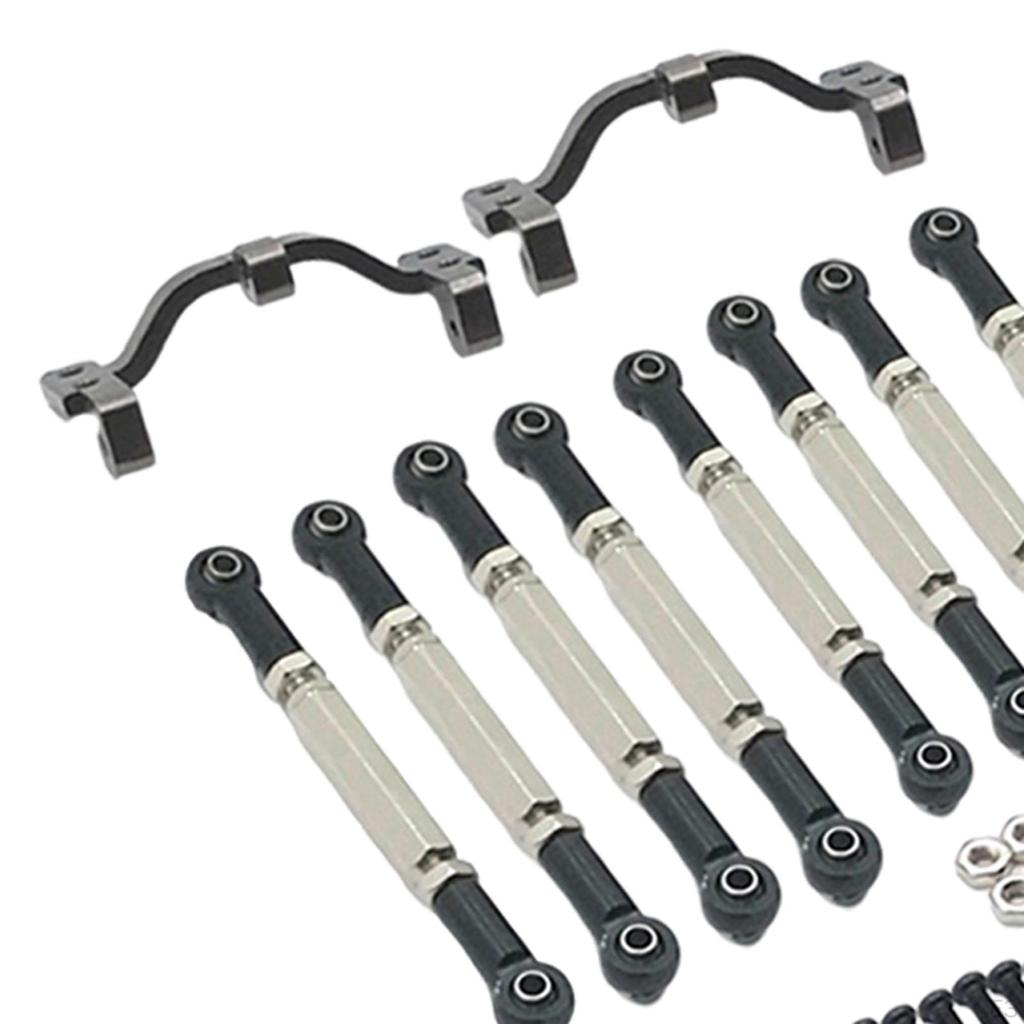 1:16 алюминиевых регулируемых комплектов с тяговым основанием для сиденья для WPL B14 C24 FY, гусеничного багги, аксессуар «сделай сам»