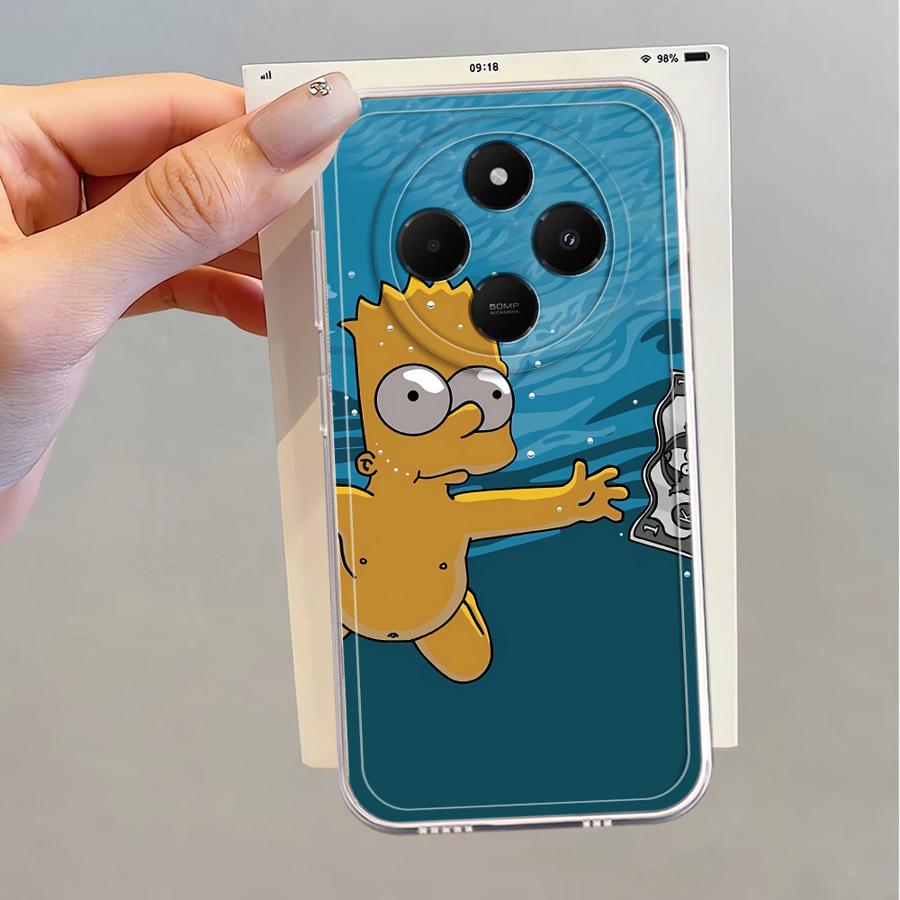 Cool Cartoon Simpsons Phone Case for Xiaomi Mi 11T Pro 11 Lite Soft Phone Cover
