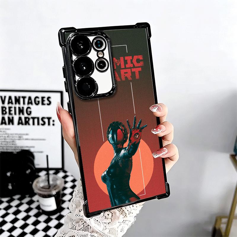 Игровой чехол Atomic Heart с покрытием для телефона Samsung Galaxy S24 S25 FE S26 Edge S23 Ultra S22 S21 Plus S20 Защита от падения с подушкой безопасности