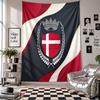 Denmark Football Wall Tapestry Home Decor Wall Hanging Cloth for Bedroom Living Room Background