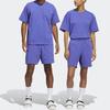 adidas Оригинальные спортивные шорты Trefoil X Pharrell Williams Co-Branded, однотонные, с эластичной талией, мужские плавки, фиолетовые, HF9922