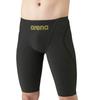 Arena Competitive Swimsuit for Men for Races Half Spats SS Size for Competitions Stretch Fabric [FINA Approved] [AQUAFORCE FUSION-Tri] ARN-1011M
