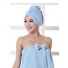 Microfibre After Shower Hair Drying Wrap Womens Girls Lady's Towel Quick Dry Hair Hat Cap Turban Head Wrap Bathing Accessories