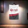 Флаг для фанатов Haas F1 Racing 3x5 фута 90x150 см Для декора стены гаража автоспорта Баннер