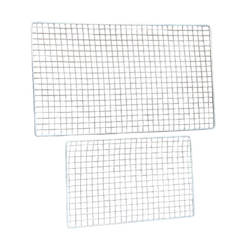 Прямоугольная решетка для гриля из нержавеющей стали 304 с мелкой квадратной ячейкой