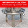 Бытовой пищевой нержавеющий пресс для меда Портативная медогонка Маленькая машина для прессования меда